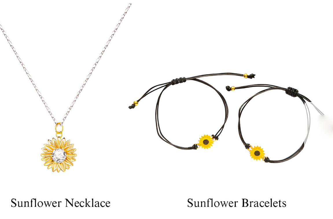 Sunflower Necklace