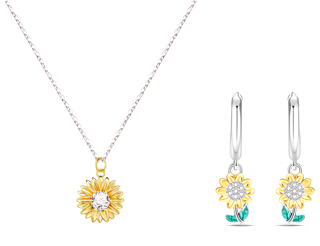 Sunflower Necklace