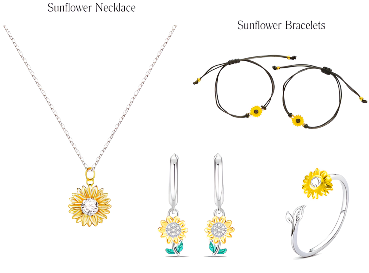 Sunflower Necklace