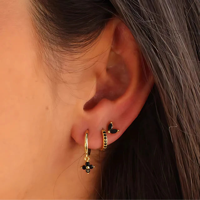 3-Pair Earring Set