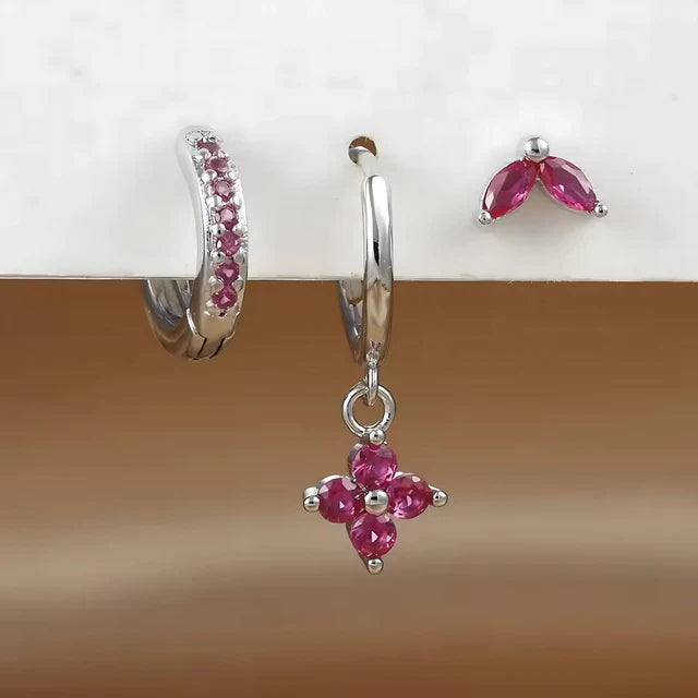 3-Pair Earring Set
