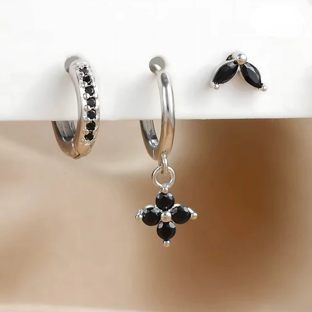 3-Pair Earring Set