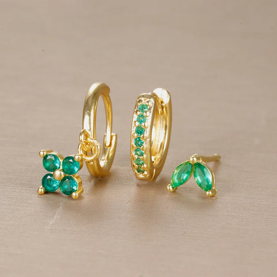 3-Pair Earring Set
