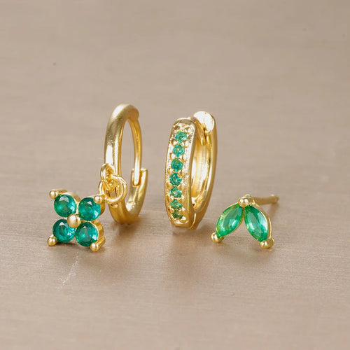 3-Pair Earring Set