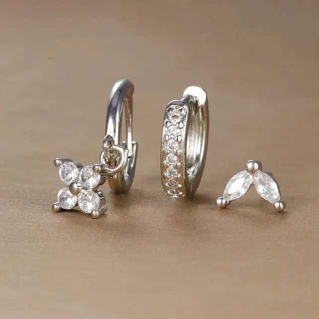 3-Pair Earring Set
