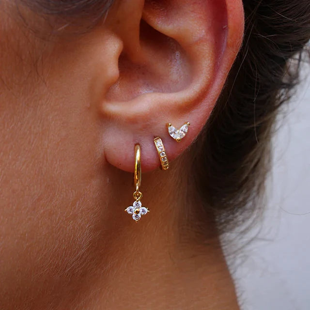 3-Pair Earring Set
