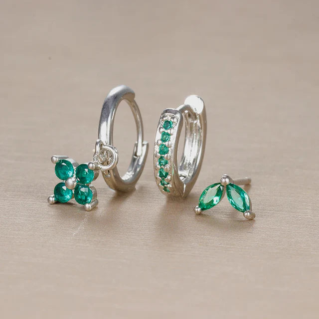 3-Pair Earring Set