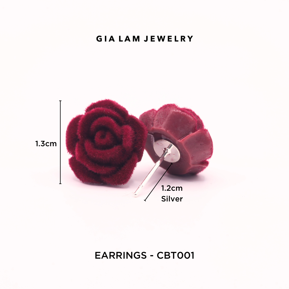 Silver Studs for Women, Size