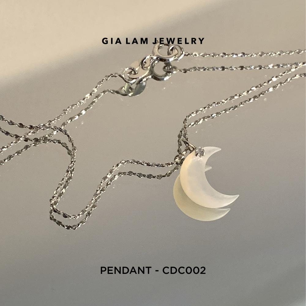 Dainty Sterling Silver Necklace, Pendant and Chain