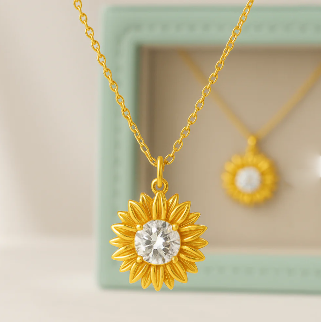 925 Sterling Silver Pendants, Gold Chain